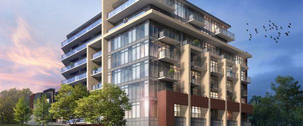 geostructural engineering graphic rendering of building at sunset